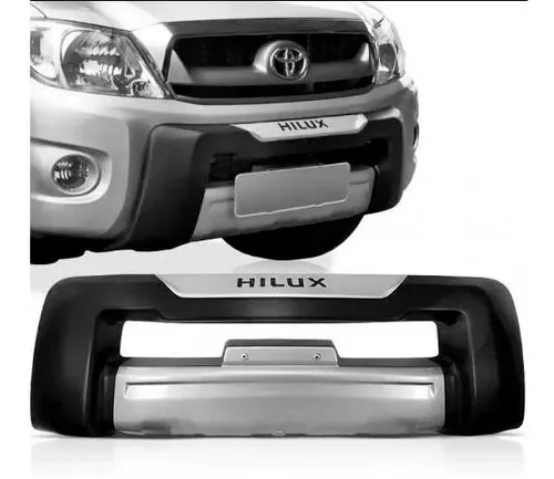 Front Bumper Overbumper Hilux 2005 Até 2011 Pick Up Sr Srv
