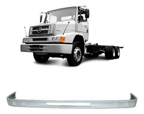 Spoiler Parachoque Caminhão Mb 1620 Slim 2000... P/ 4 Farois
